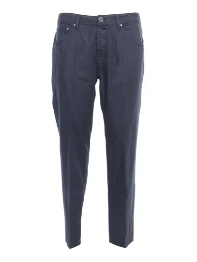 JACOB COHEN BLUE TROUSERS