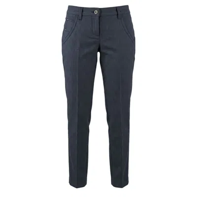 Jacob Cohen Blue Wool Women's Pants