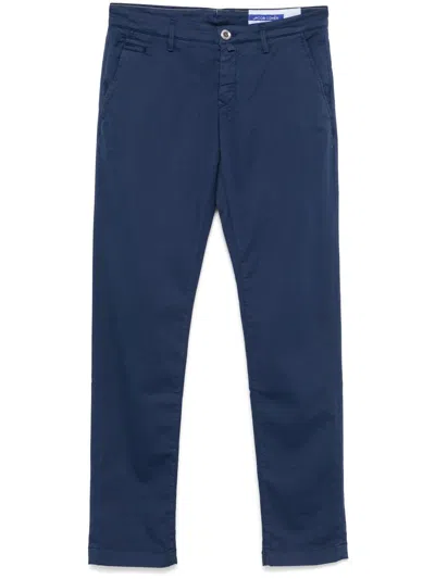 Jacob Cohen Bobby Chinos In Blue