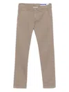 Jacob Cohen Bobby Trousers In Brown