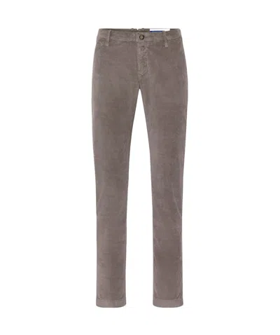 Jacob Cohen Bobby Chinos In Gray