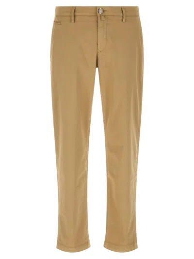 Jacob Cohen Bobby Pants Beige In Brown