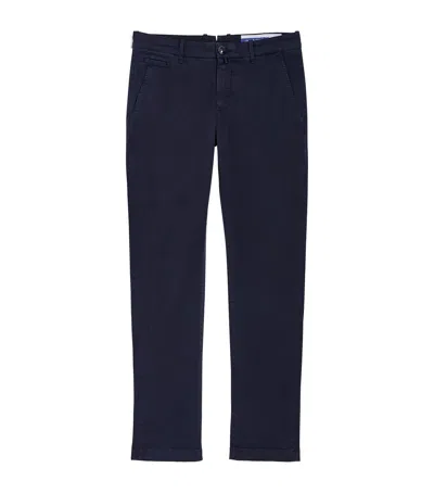 Jacob Cohen Bobby Slim Chinos In Navy
