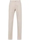 Jacob Cohen Logo-patch Slim-fit Trousers