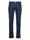 Jacob Cohen Trousers With Belt Loops And Pockets In Blue