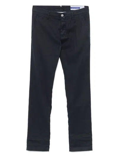 Jacob Cohen Bobby Trousers In Blue