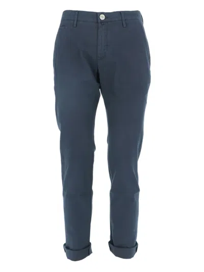 Jacob Cohen Bobby Trousers In Blue