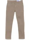Jacob Cohen Bobby Trousers In Brown