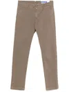 Jacob Cohen Bobby Trousers In Brown