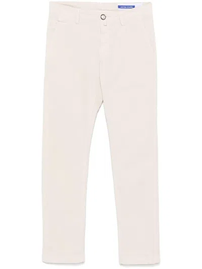 Jacob Cohen Bobby Trousers In White