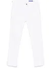 Jacob Cohen White Tailored Fit Jeans With Classic Five-pocket Design In White