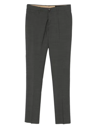Jacob Cohen Bobby Wool Trousers In Gray