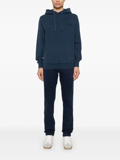 Jacob Cohen Low-rise Straight-leg Trousers In Blue