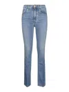 Jacob Cohen Regular Bootcut Jeans Contrast Stitching In Blue