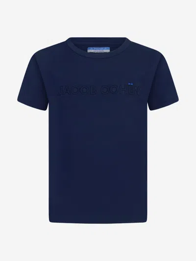 Jacob Cohen Kids' Boys T-shirt 8 Yrs Blue