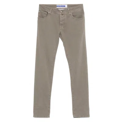 JACOB COHEN BROWN PANTS