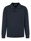 Jacob Cohen Button-fastening Polo Shirt In Blue