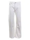 Jacob Cohen Button-fly Belt-loops Jeans In White