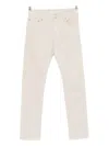 Jacob Cohen Button-fly Trousers In Neutral
