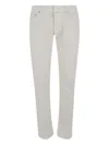 Jacob Cohen Button Trousers In Gray