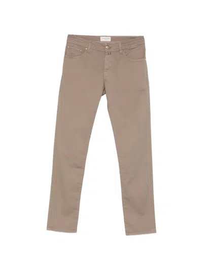Jacob Cohen Button-up Jeans In Neutral