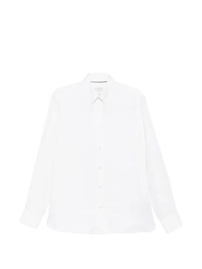 Jacob Cohen Button-down Long-sleeve Shirt In White