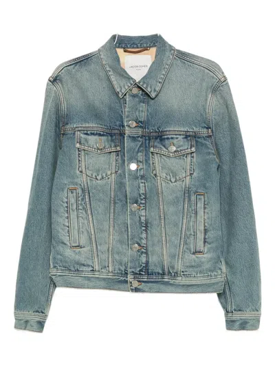 JACOB COHEN BUTTONED DENIM JACKET