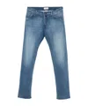 Jacob Cohen Buttoned Jeans In Blue