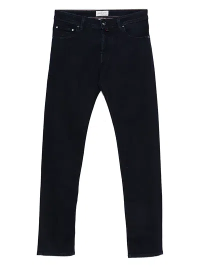Jacob Cohen Buttoned Jeans In Blue