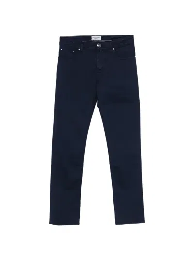 Jacob Cohen Buttoned Jeans In Blue