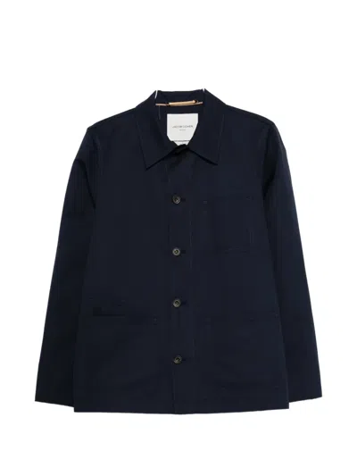Jacob Cohen Buttoned Pocket Jacket In Blue