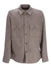 Jacob Cohen Buttoned-pockets Jacket In Brown
