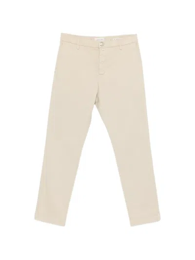 Jacob Cohen Buttoned Trousers In Neutral
