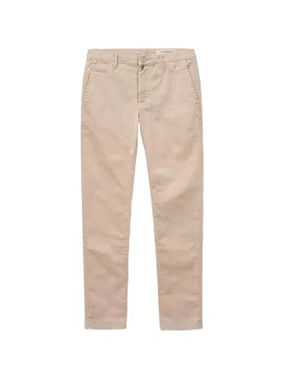 Jacob Cohen Button-fastening Trousers In Neutral