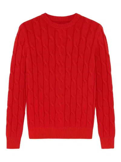 JACOB COHEN CABLE-KNIT SWEATER