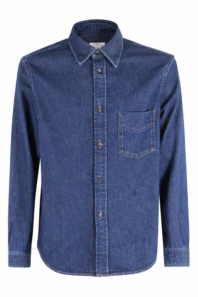 Jacob Cohen Camicia Taschino In Blue