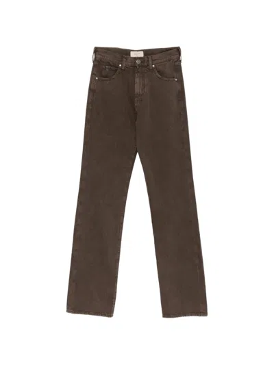Jacob Cohen Cara Straight-leg Jeans In Brown