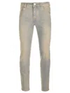 Jacob Cohen Scott Cropped Jeans Light Blue In Light Blue