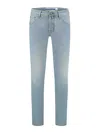 Jacob Cohen Straight Trousers With Five Pockets And Belt Loops