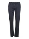Jacob Cohen Slim Fit Bobby Saia Pant In Blue