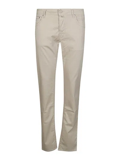 Jacob Cohen Casual Trousers In Beige