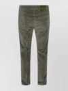 Jacob Cohen Casual Trousers With Corduroy Texture And Pockets In Black
