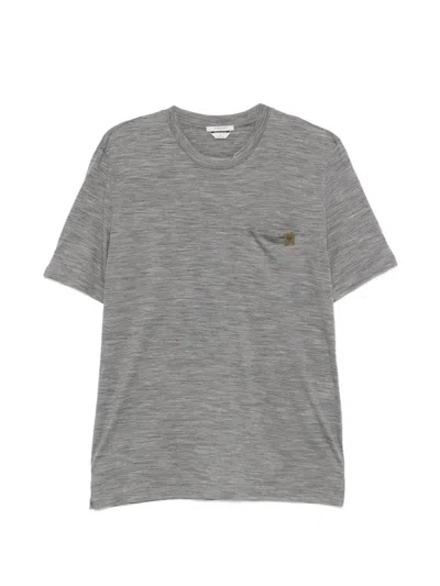Jacob Cohen Chest-pocket Short-sleeve T-shirt In Gray