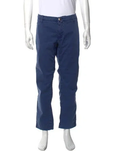 Pre-owned Jacob Cohen Chinos In Blue
