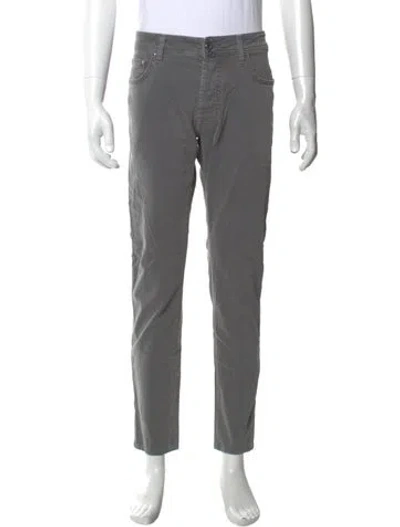 Pre-owned Jacob Cohen Chinos In Gray