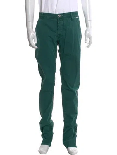 Pre-owned Jacob Cohen Chinos In Green
