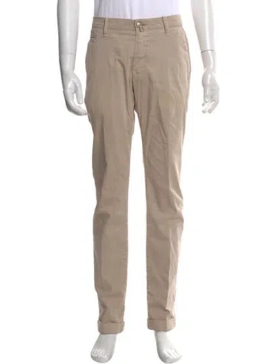 Pre-owned Jacob Cohen Chinos In Neutral
