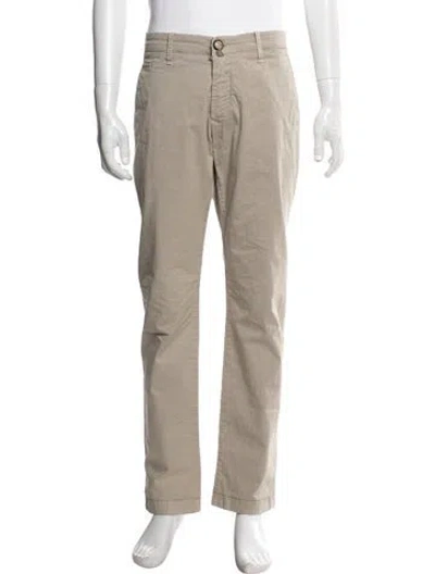 Pre-owned Jacob Cohen Chinos In Neutrals