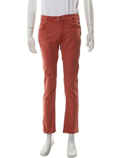 Pre-owned Jacob Cohen Chinos In Orange