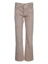 Jacob Cohen Denim Trousers Belt Loops In Gray